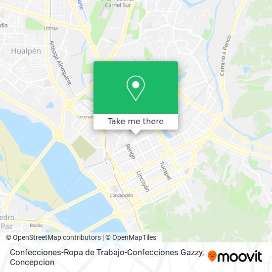 Confecciones-Ropa de Trabajo-Confecciones Gazzy map