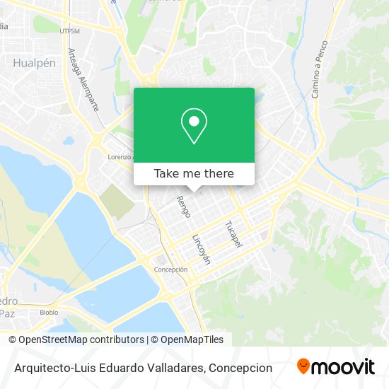Arquitecto-Luis Eduardo Valladares map