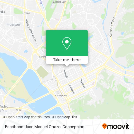 Mapa de Escribano-Juan Manuel Opazo
