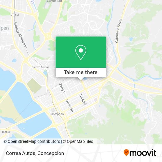 Mapa de Correa Autos