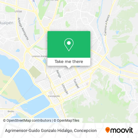 Mapa de Agrimensor-Guido Gonzalo Hidalgo