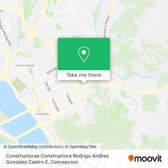 Mapa de Constructoras-Constructora Rodrigo Andres Gonzalez Castro E