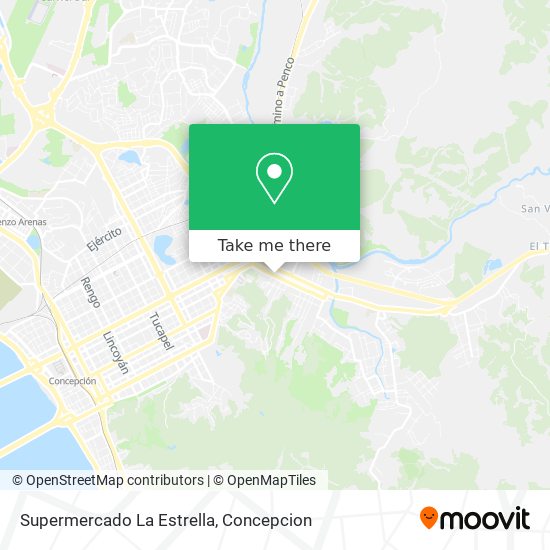 Supermercado La Estrella map