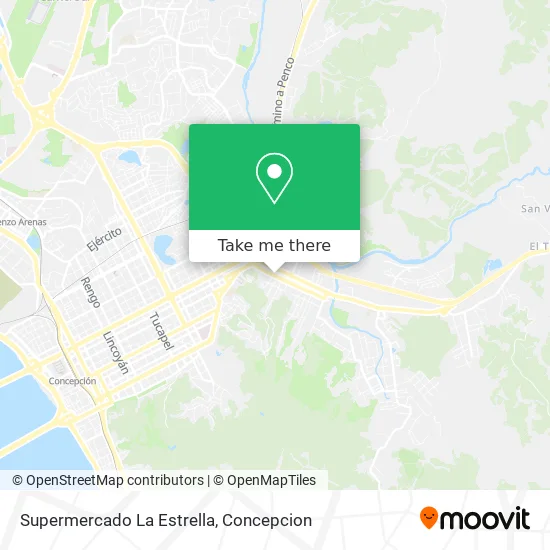 Supermercado La Estrella map