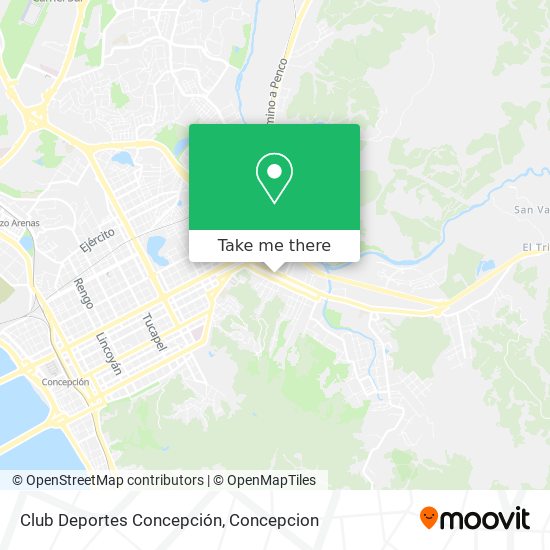 Club Deportes Concepción map