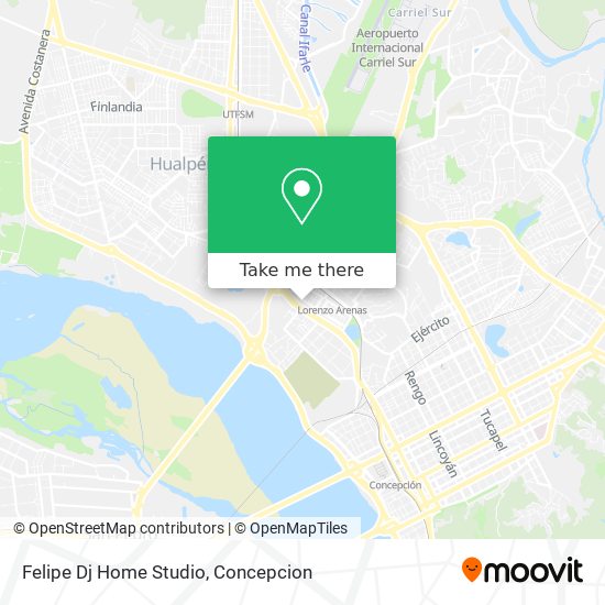 Mapa de Felipe Dj Home Studio