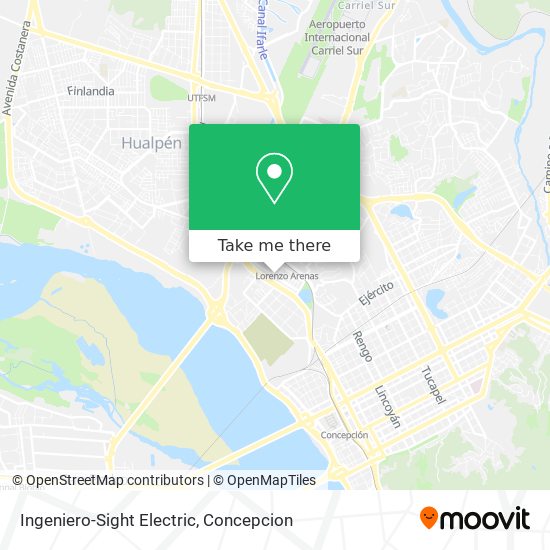 Ingeniero-Sight Electric map