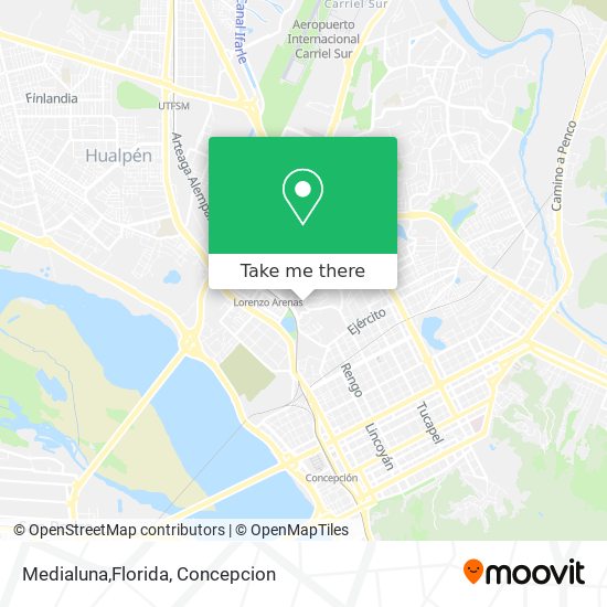 Medialuna,Florida map