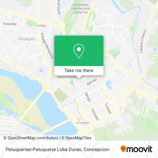 Mapa de Peluquerias-Peluqueria Lidia Duran