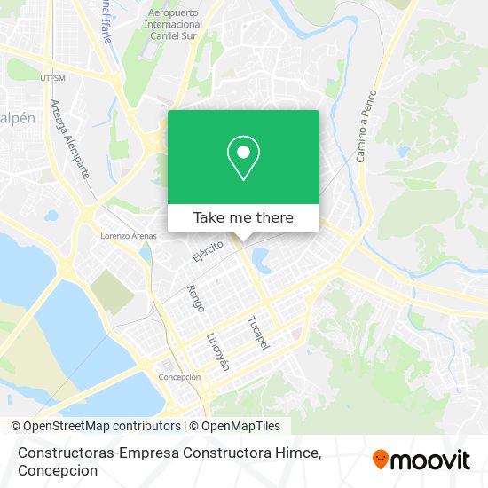 Constructoras-Empresa Constructora Himce map
