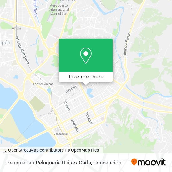 Peluquerias-Peluqueria Unisex Carla map