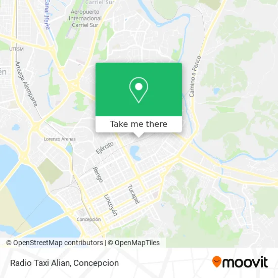 Radio Taxi Alian map