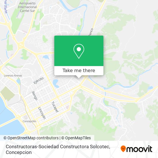 Constructoras-Sociedad Constructora Solcotec map