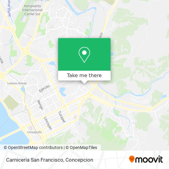 Carniceria San Francisco map