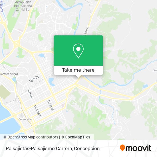 Paisajistas-Paisajismo Carrera map