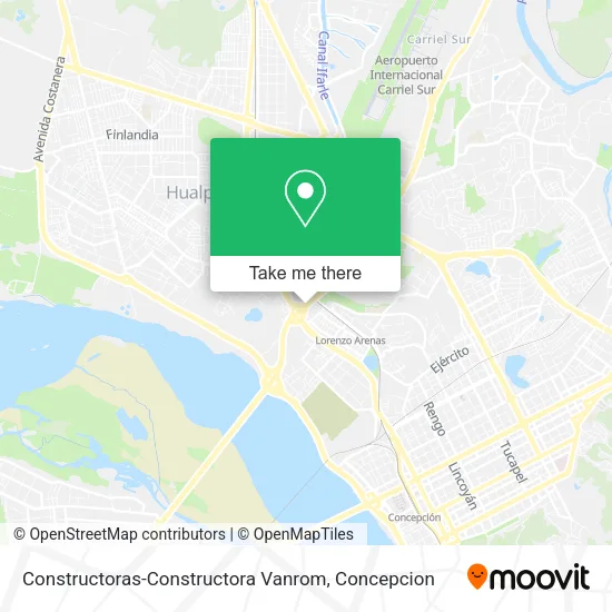 Mapa de Constructoras-Constructora Vanrom