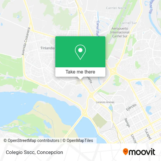 Mapa de Colegio Sscc