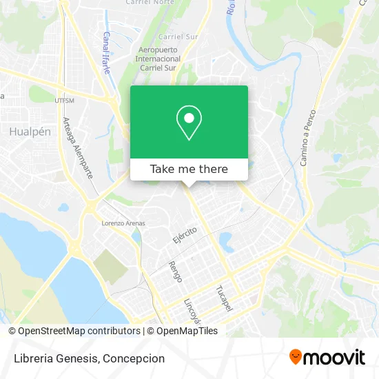 Libreria Genesis map