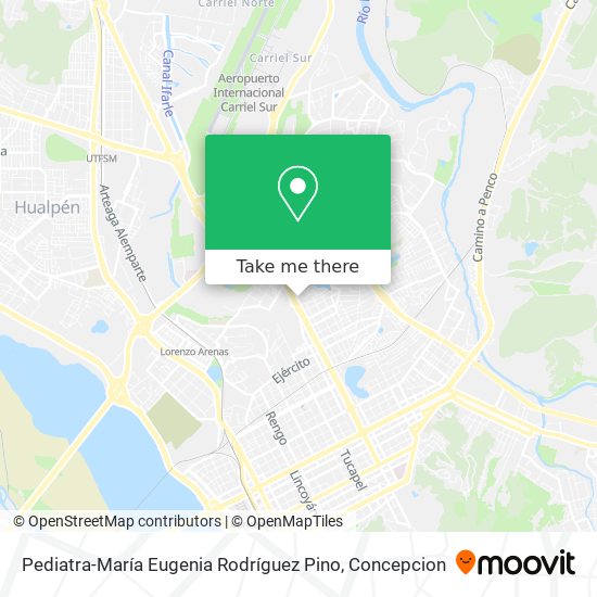 Mapa de Pediatra-María Eugenia Rodríguez Pino