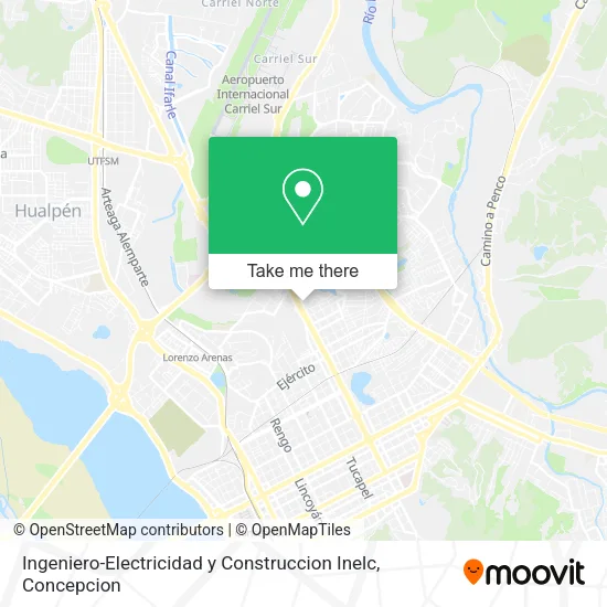 Mapa de Ingeniero-Electricidad y Construccion Inelc