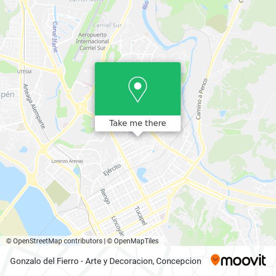 Mapa de Gonzalo del Fierro - Arte y Decoracion