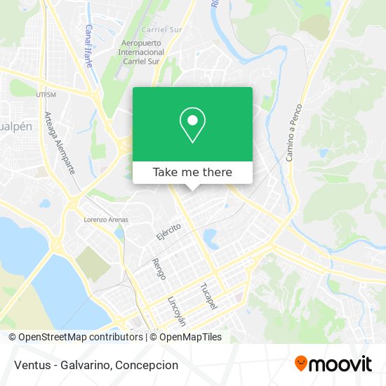 Mapa de Ventus - Galvarino