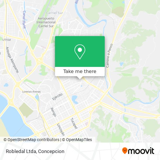 Robledal Ltda map