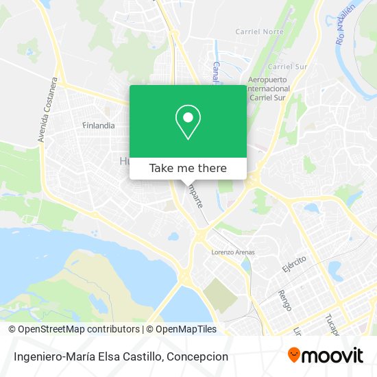 Mapa de Ingeniero-María Elsa Castillo
