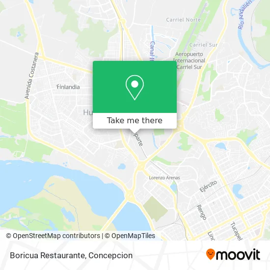 Boricua Restaurante map