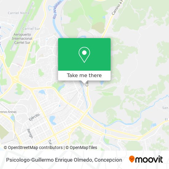 Mapa de Psicologo-Guillermo Enrique Olmedo