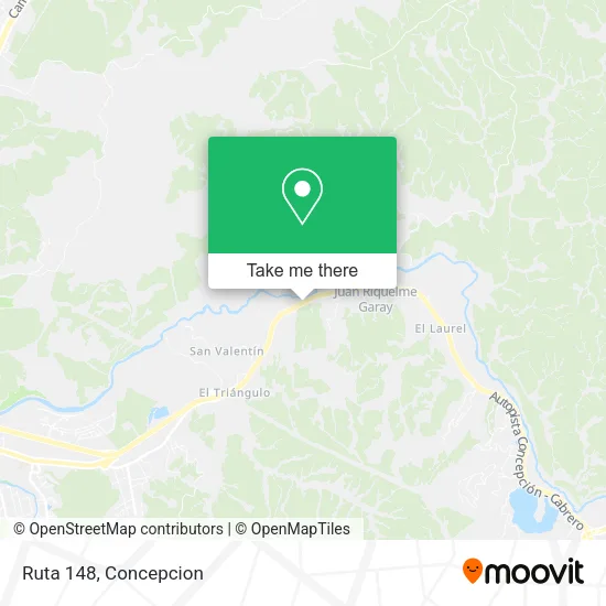 Ruta 148 map