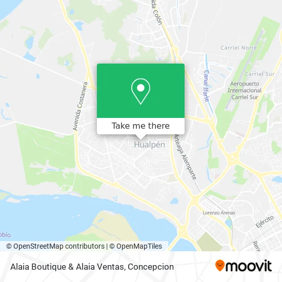 Alaia Boutique & Alaia Ventas map