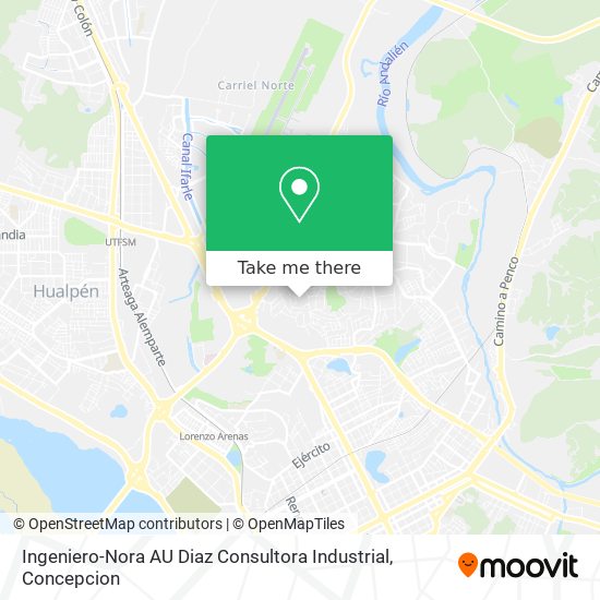 Ingeniero-Nora AU Diaz Consultora Industrial map