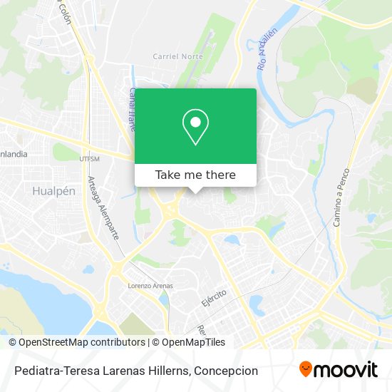 Mapa de Pediatra-Teresa Larenas Hillerns