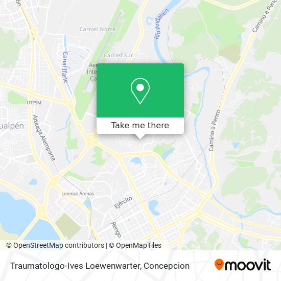 Mapa de Traumatologo-Ives Loewenwarter