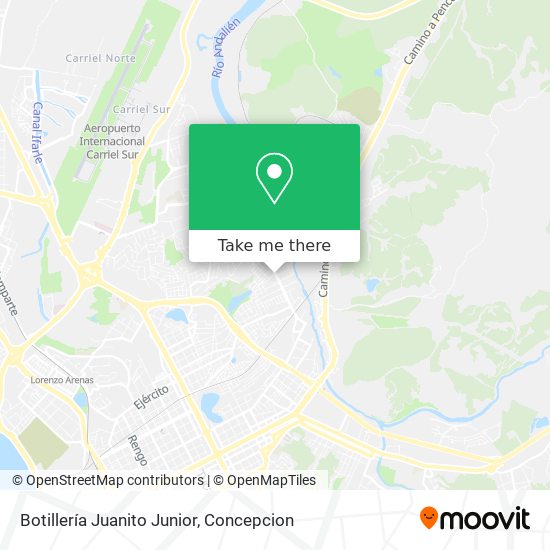 Botillería Juanito Junior map