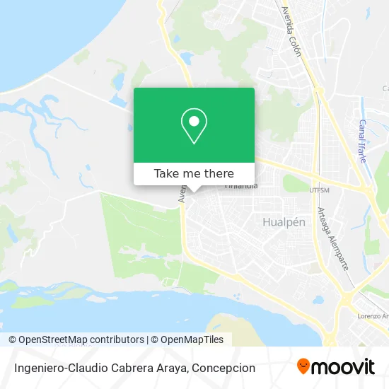 Mapa de Ingeniero-Claudio Cabrera Araya