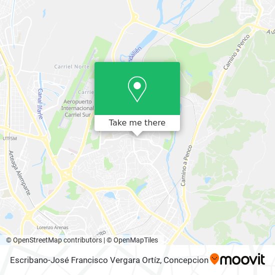 Escribano-José Francisco Vergara Ortíz map