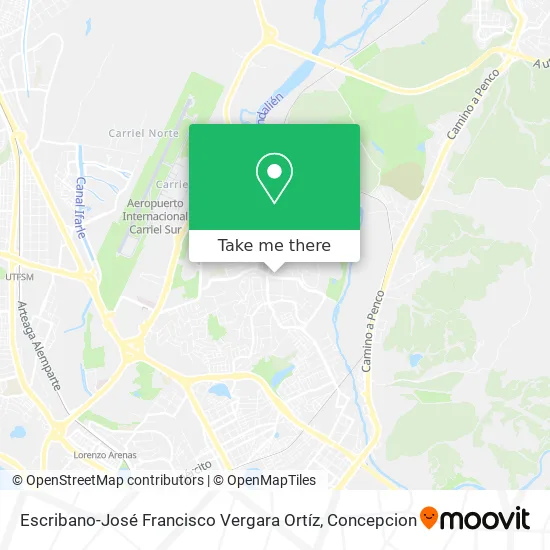 Escribano-José Francisco Vergara Ortíz map
