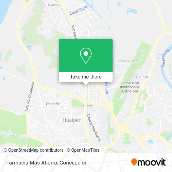 Farmacia Mas Ahorro map