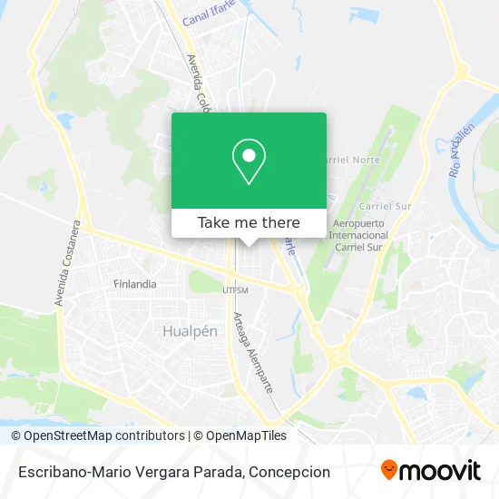 Escribano-Mario Vergara Parada map
