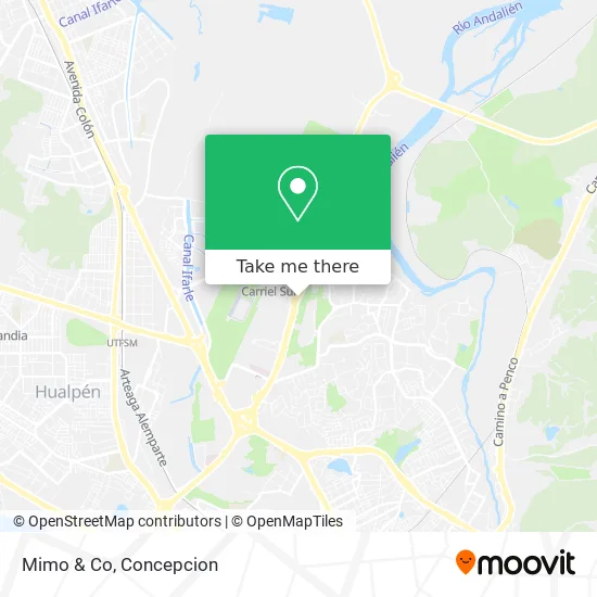 Mimo & Co map