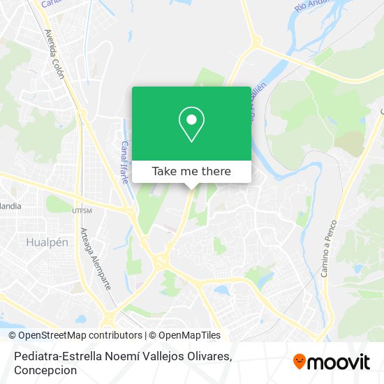 Pediatra-Estrella Noemí Vallejos Olivares map