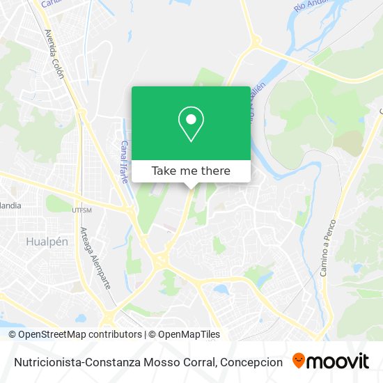 Nutricionista-Constanza Mosso Corral map