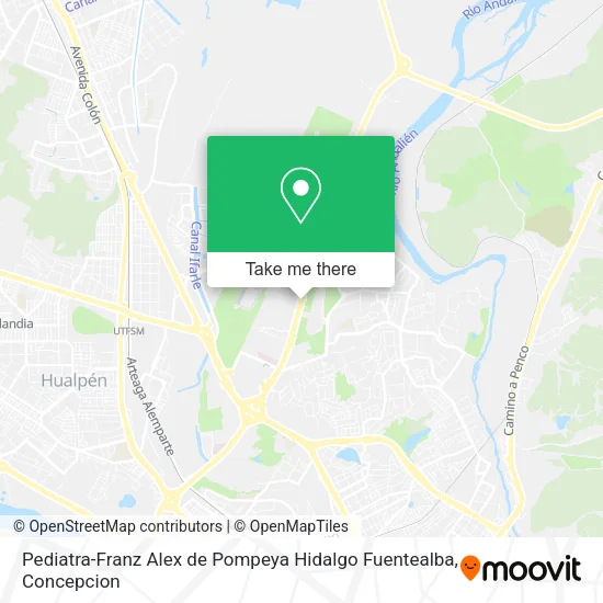 Mapa de Pediatra-Franz Alex de Pompeya Hidalgo Fuentealba