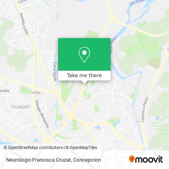 Neurólogo-Francisca Cruzat map