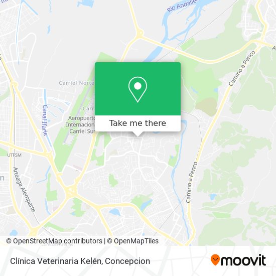 Clínica Veterinaria Kelén map