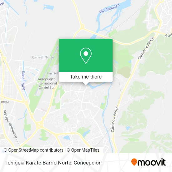 Ichigeki Karate Barrio Norte map