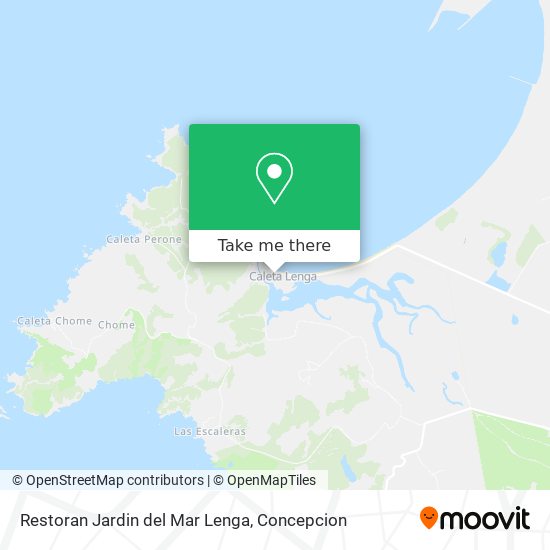 Mapa de Restoran Jardin del Mar Lenga