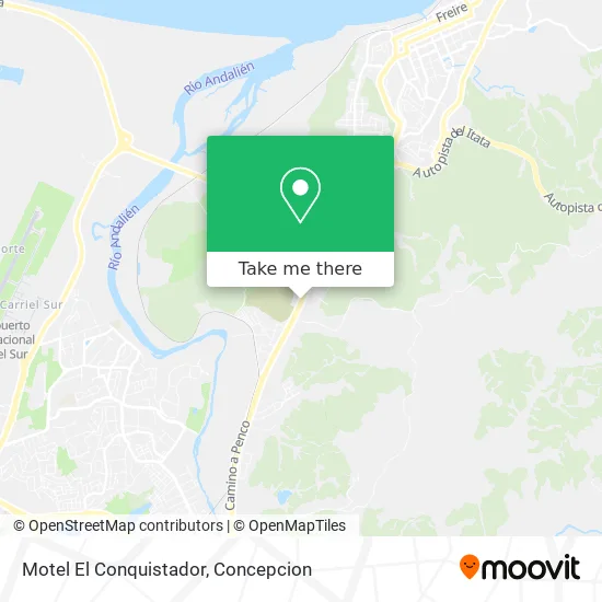 Mapa de Motel El Conquistador